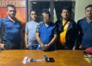 Polsek Bosar Maligas Berhasil Amankan Tersangka dan Barang Bukti Sabu 1,92 gram