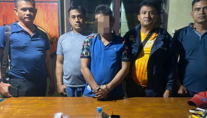 Polsek Bosar Maligas Berhasil Amankan Tersangka dan Barang Bukti Sabu 1,92 gram