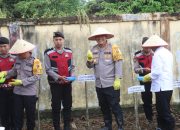 Polres Simalungun Gelar Launching Gugus Tugas Polri Mendukung Ketahanan Pangan Nasional