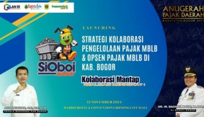 Launching Strategi Kolaborasi Pengelolaan Pajak Pajak MBLB dan Opsen Pajak MBLB di Kabupaten Bogor 