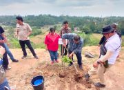 Keturunan Raja Sinurat Tanam 1000 Pohon di Bukit Sinurat, Selain Bangun Tugu dukung Peduli Lingkungan!