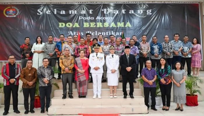 Doa Bersama Pelantikan Bupati-Wakil Bupati Humbahas 2025-2030