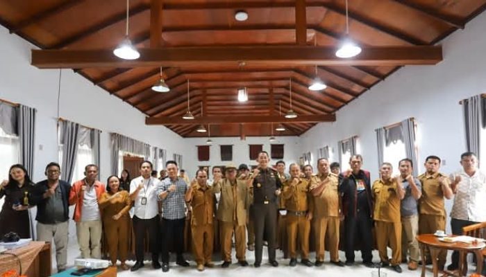 Kejari Buat Kegiatan Monitoring Aplikasi Berbasis Informasi dan Teknologi IT Pada Pengelolaan Dana Desa/Kelurahan Bersama Pemkab dan Perwakilan Kepala Desa Se-Humbahas