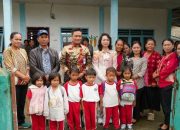 Bupati dan Wakil Bupati Humbahas Berikan Bantuan kepada Korban Bencana Puting Beliung di Desa Simangaronsang