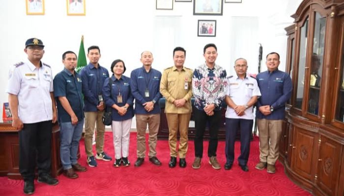 PT PLN UP 3 Sibolga Audensi di Ruangan Bupati Humbahas