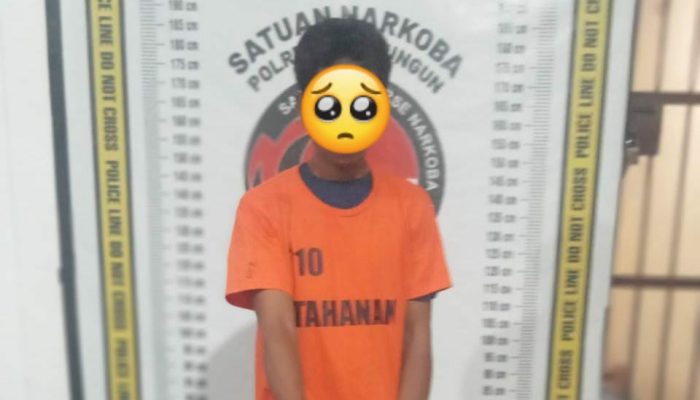 Pria ini Diangkut Polisi dari Desa Purwosari Terkait Kasus Narkoba jenis Sabu