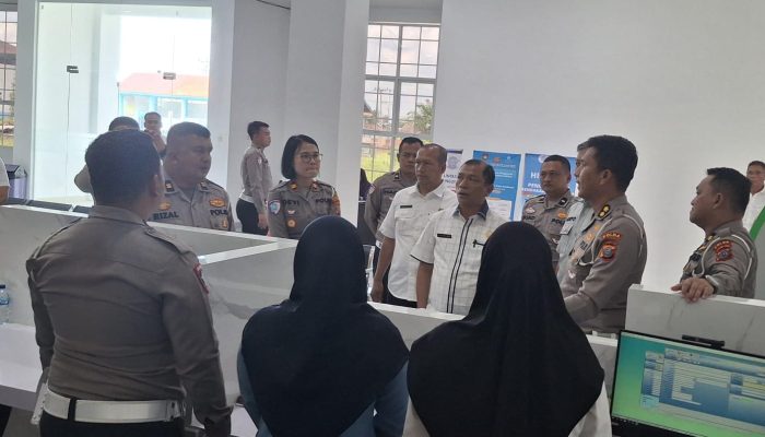 Polres Simalungun Terima Kunjungan Tim Supervisi Asistensi Pembina Samsat Provsu Guna Tingkatkan Pelayanan Publik