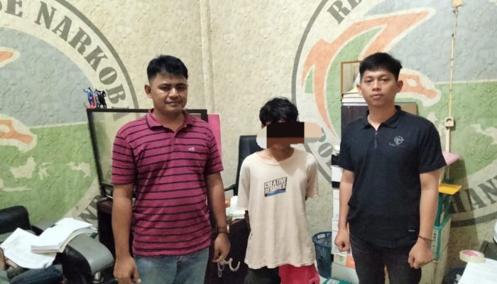 Team Gabungan Polres Labuhanbatu Amankan Residivis Pengedar Sabu di Sigambal