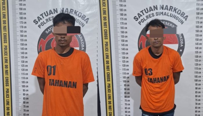 Ops Antik Toba 2025 : Dua Pengedar Sabu di Gunung Melala Ditangkap, 17,93 Gram Sabu Diamankan