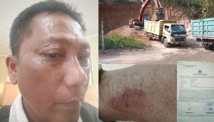 Wartawan PJS Dianiaya Saat Liput Galian C di Toba