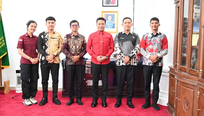Ucok P Sinabang Karutan Humbahas Kunjungi Kantor Bupati untuk Tingkatkan Sinergi