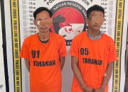 Dari Informasi Warga, Polsek Perdagangan Amankan Dua Pria Ini Terkait Kasus Narkoba