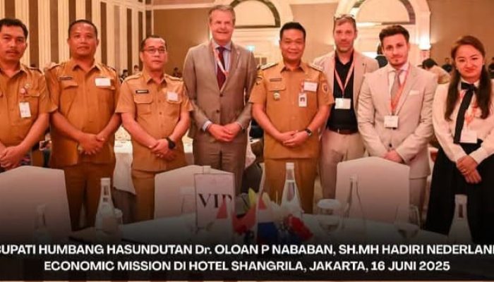 Bupati Humbahas Hadiri Nederland Economic Mission