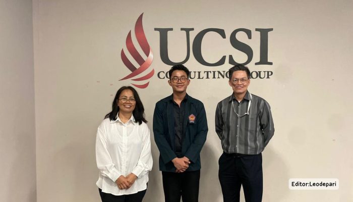 Ahmad Braja Wahyu Mahasiswa Asal Medan Gagas Kerja Sama Internasional Universitas Dharmawangsa dan UCSI University Malaysia