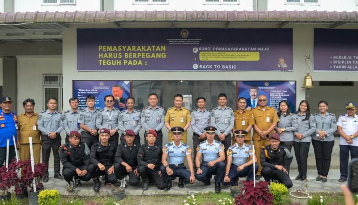 Bupati Humbahas Kunker ke Rutan Kelas IIB, Upayakan Izin Klinik Rutan