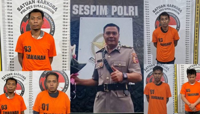 Sat Narkoba Polres Simalungun Ungkap 24 Kasus Narkoba dalam Operasi Antik Toba 2025