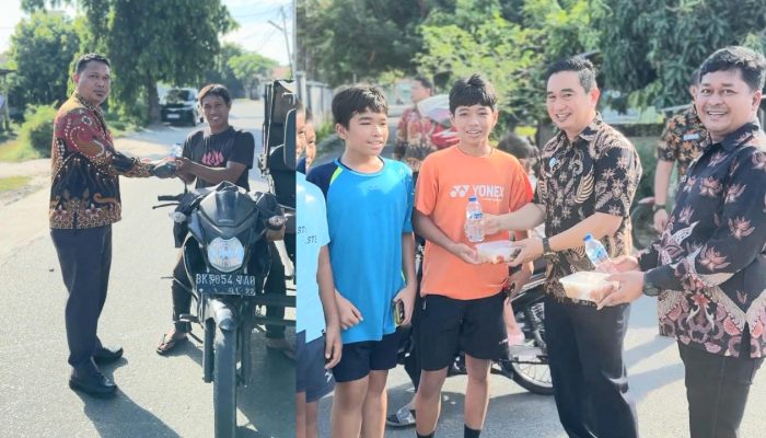 Wujud Kepedulian, Lapas Tebing Tinggi Gelar Aksi Berbagi di Jumat Berkah