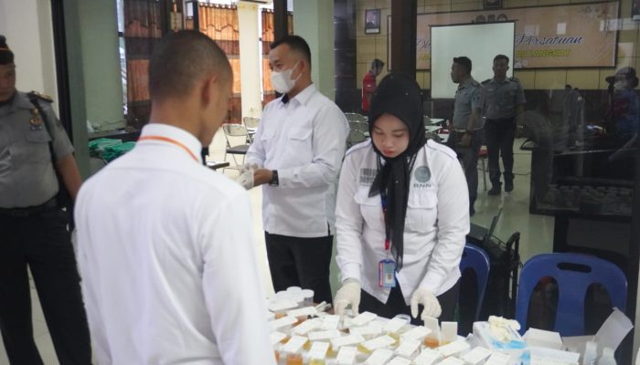 Lapas Narkotika Langkat Komit Berantas Narkoba, Seluruh Pegawai dan WBP Negatif Tes Urine 