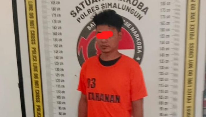 Tegas! Polsek Bosar Maligas Ringkus Pelaku Narkoba di Emplasemen Tinjowan