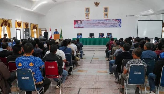 Temu Pers Perdana dalam Kepemimpinan Bupati dan Wakil Bupati Beserta Pemkab Humbahas