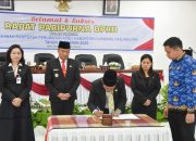DPRD Humbahas Setujui Ranperda P-APBD 2025 Menjadi Perda