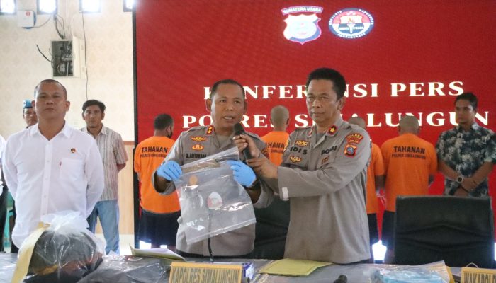 Sat Narkoba Polres Simalungun Ungkap 110 Kasus Narkoba dan Sita 1,1 Kg Sabu selama 7 Bulan