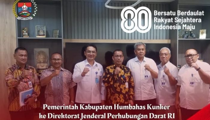 Pemkab Humbahas Kunker ke Direktorat Jenderal Perhubungan RI