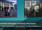 Pemkab Humbahas Sampaikan Proposal Bantuan Hibah 