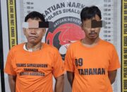Sat Narkoba Polres Simalungun Ringkus Dua Pengedar Lintas Kota, Sita 51,75 Gram Sabu
