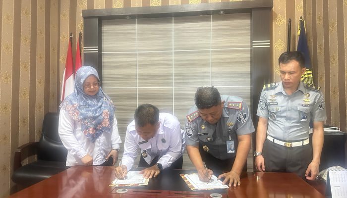 Lapas Tebing Tinggi dan BNN Kota Tebing Tinggi Jalin Kerja Sama Sinergitas P4GN