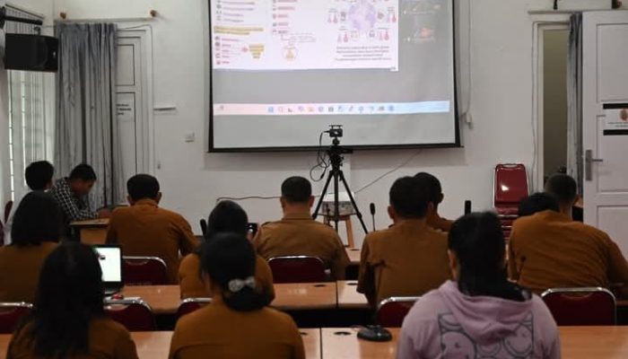 Pemkab Humbahas Ikuti Rakor Dipimpin Mendagri