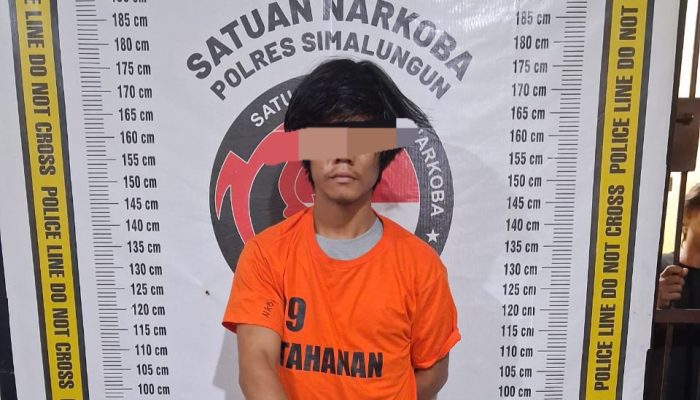 Polsek Tanah Jawa Tangkap Dian di Perladangan Sawit, Sita 2,25 Gram Sabu