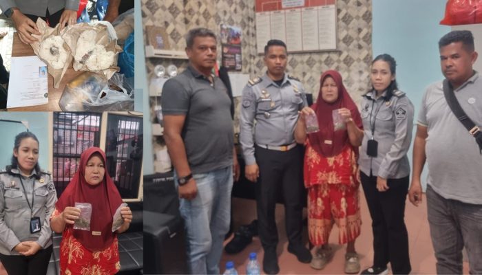 Petugas Rutan Tanjung Pura Gagalkan Penyelundupan Ganja yang Disembunyikan di Dalam Nasi