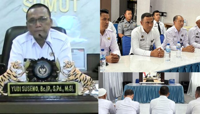 Beri Penguatan Tugas dan Fungsi, Kakanwil Ditjenpas Sumut Minta Petugas Pemasyarakatan Harus Profesional dan Berintegritas
