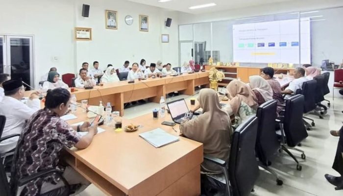 Sekda Kabupaten Labuhanbatu Sambut BPK RI Sumut