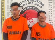 Dua Pengedar Sabu Ditangkap di Parapat, Polisi Sita 5,35 Gram Barang Bukti