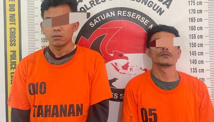 Dua Pengedar Sabu Ditangkap di Parapat, Polisi Sita 5,35 Gram Barang Bukti