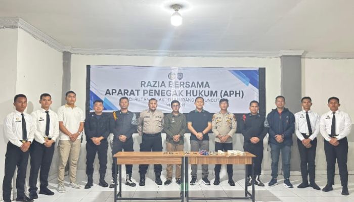Rutan Humbahas Gelar Razia Blok Hunian, Pastikan Lingkungan Bebas dari Narkoba dan Handphone