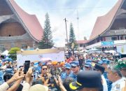 Bupati Humbahas Hadiri Semarak Dirgantara dan HUT ke-80 Kabupaten Tapanuli Utara