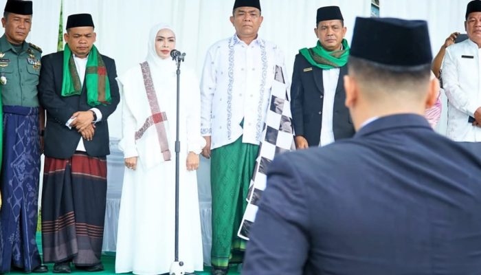 Bupati Hj Maya Asmita jadi Inspektur Upacara Hari Santri Nasional Tahun 2025