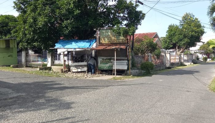 Diduga Teror, Kios Sekretaris LSM Karya Nyaris Dibakar OTK di Siantar