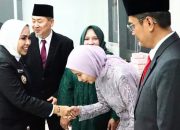 Bupati Labuhanbatu Hj Maya Asmita Lantik 6 Pejabat Eselon II