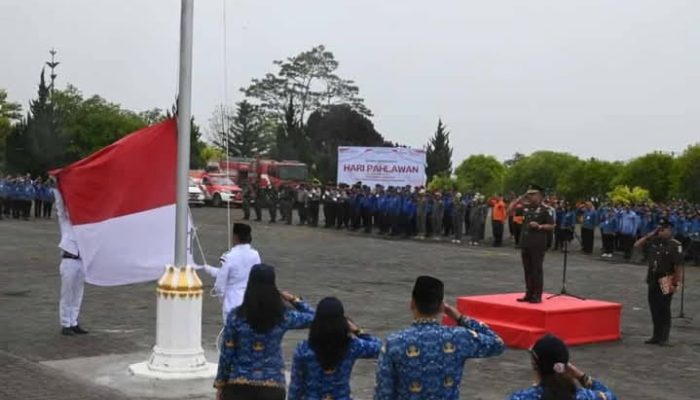Kajari Humbahas Pimpin Upacara Peringatan Hari Pahlawan Tahun 2025