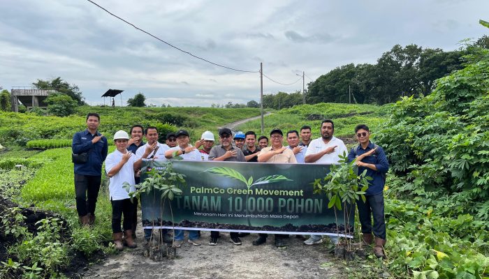 PalmCo Green Movement: PTPN IV Regional I Dorong Kepedulian Lingkungan Lewat Penanaman Pohon