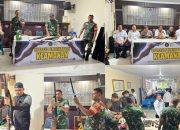 Lapas Tebing Tinggi Laksanakan Pemeliharaan Senjata Api, Perkuat Keamanan dan Kesiapan Petugas