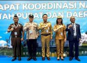 Bupati Humbahas bersama Forkopimda Hadiri Rakornas Pemerintah Pusat dan Daerah