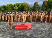 Bupati Humbahas Ingatkan ASN Bekerja dengan Jujur, Berbuat yang terbaik dan Jangan Culas