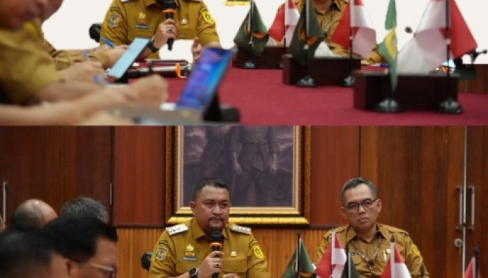 Perkuat Bupati Bogor Bahas Penataan TPA Galuga, Penguatan Sistem Perizinan dan Penyiapan Pj Kepala Desa dari ASN Serta Pilkades
