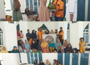 HSP Salurkan 40 Karung Beras dan Paket Sembako di Mesjid Baitun Na’im