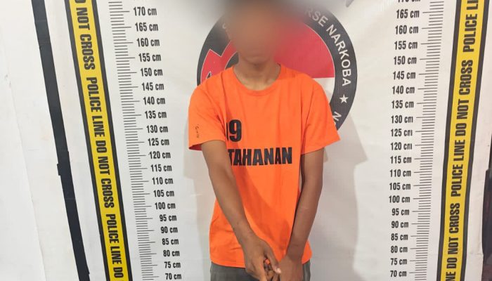 RP Ditangkap Saat Hendak Transaksi Narkoba di Jalan Kapten Kahar Sinaga